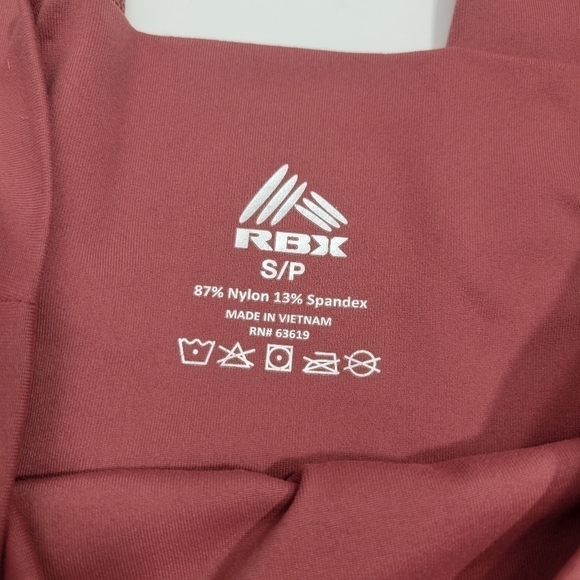 RBX Mauve Pink Womens Leggings in a Size Small - Picture 9 of 10